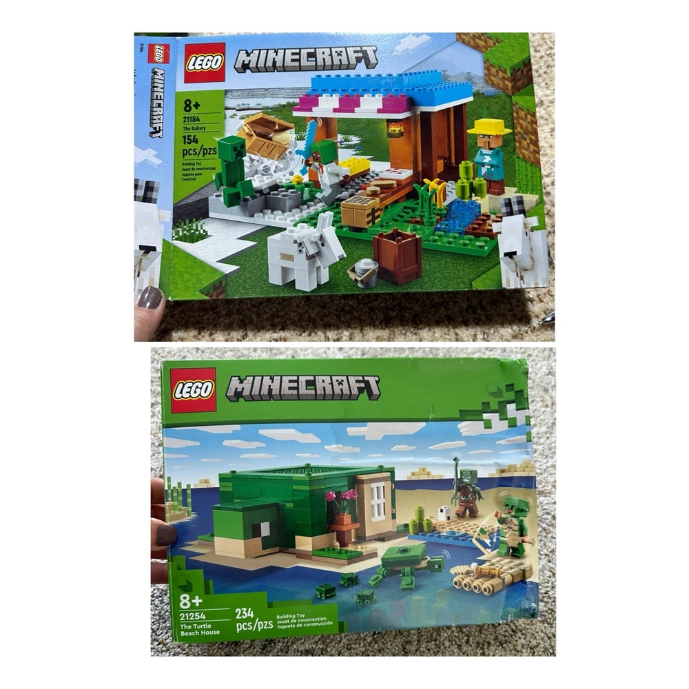 LEGO Minecraft - 2 Complete Sets